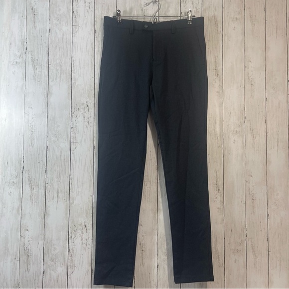 Haight & Ashbury Mini Grid Slim Fit Mens Trousers 31 - Picture 1 of 5